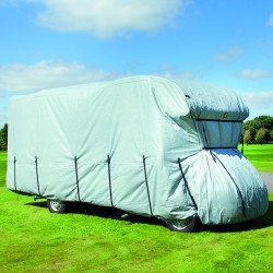 2100d Caravane Camping-car Toit Housse de protection Bâche de protection  Imperméable à l'eau 26pcs Ceintures brise-vent pour Rv Caravan